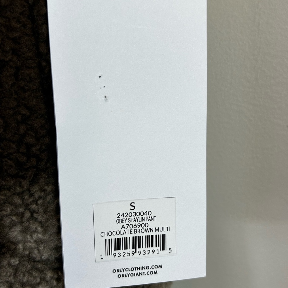 Urban Outfitters NWT OBEY Shaylin Pant FLEECE Pants - Picture 10 of 13